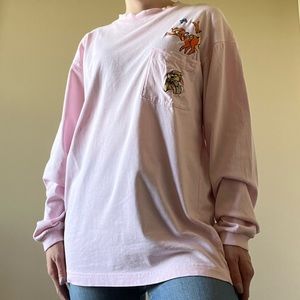 Light pink Disney Bambi exclusive long sleeve shirt